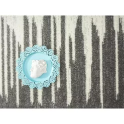 Casa Grey 4 ft. x 6 ft. Geometric Polypropylene Area Rug by Abani -Abani Sales grey abani area rugs cas270a 4 1f 1000