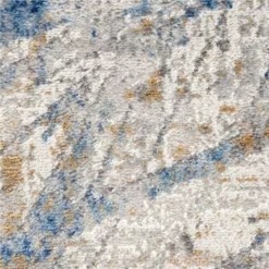 Dune Grey 6 ft. x 9 ft. Striped Polypropylene Area Rug by Abani -Abani Sales grey abani area rugs dun110a 6 1f 1000