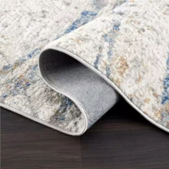 Dune Grey 6 ft. x 9 ft. Striped Polypropylene Area Rug by Abani -Abani Sales grey abani area rugs dun110a 6 c3 1000