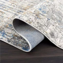 Dune Grey 4 ft. x 6 ft. Abstract Polypropylene Area Rug by Abani -Abani Sales grey abani area rugs dun120a 4 c3 1000