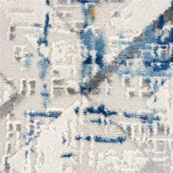 Dune Grey 7.9 ft. x 10.2 ft. Geometric Polypropylene Area Rug by Abani 15 Dune Grey 7.9 ft. x 10.2 ft. Geometric Polypropylene Area Rug by Abani -Abani Sales grey abani area rugs dun130a 8 1f 1000