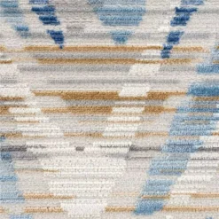 Dune Grey 6 ft. x 9 ft. Geometric Polypropylene Area Rug by Abani 15 Dune Grey 6 ft. x 9 ft. Geometric Polypropylene Area Rug by Abani -Abani Sales grey abani area rugs dun140a 6 1f 1000