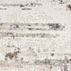 Dune Grey 5.3 ft. x 7.6 ft. Striped Polypropylene Area Rug by Abani -Abani Sales grey abani area rugs dun160a 5 1f 1000