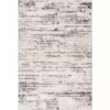 Dune Grey 5.3 ft. x 7.6 ft. Striped Polypropylene Area Rug by Abani -Abani Sales grey abani area rugs dun160a 5 64 1000
