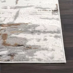 Dune Grey 4 ft. x 6 ft. Abstract Polypropylene Area Rug by Abani -Abani Sales grey abani area rugs dun210a 4 40 1000