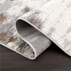 Dune Grey 4 ft. x 6 ft. Abstract Polypropylene Area Rug by Abani -Abani Sales grey abani area rugs dun210a 4 c3 1000