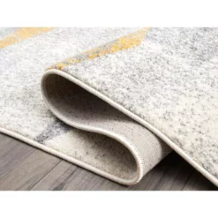 Laguna Grey 9 ft. x 12 ft. Geometric Polypropylene Area Rug by Abani -Abani Sales grey abani area rugs lag100b 9 4f 1000