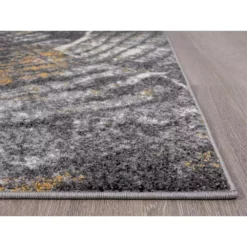 Laguna Grey 4 ft. x 6 ft. Abstract Polypropylene Area Rug by Abani -Abani Sales grey abani area rugs lag140a 4 40 1000