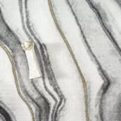 Luna Grey 7 ft. 9 in. x 10 ft. 2 in. Abstract Polyester Area Rug by Abani -Abani Sales grey abani area rugs lun190b 8 1f 1000