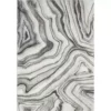 Luna Grey 7 ft. 9 in. x 10 ft. 2 in. Abstract Polyester Area Rug by Abani -Abani Sales grey abani area rugs lun190b 8 64 1000