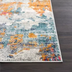 Malibu Grey 4 ft. x 6 ft. Abstract Polypropylene Area Rug by Abani 12 Malibu Grey 4 ft. x 6 ft. Abstract Polypropylene Area Rug by Abani -Abani Sales grey abani area rugs mal140a 4 40 1000