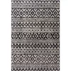 Malibu Grey 7.9 ft. x 10.2 ft. Geometric Polypropylene Area Rug by Abani