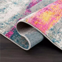 Malibu Grey 4 ft. x 6 ft. Striped Polypropylene Area Rug by Abani -Abani Sales grey abani area rugs mal170a 4 c3 1000