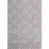Nova Grey 5.3 ft. x 7.6 ft. Geometric Polyester Area Rug by Abani 1 Nova Grey 5.3 ft. x 7.6 ft. Geometric Polyester Area Rug by Abani -Abani Sales grey abani area rugs nov150a 5 64 1000