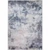 Paloma Grey 2 ft. x 5 ft. Abstract Polyester Area Rug by Abani -Abani Sales grey abani area rugs pal240a 25 64 1000