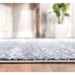 Quartz Grey 5 ft. 3 ft. x 7 ft. 6 in. Abstract Polypropylene Area Rug by Abani 14 Quartz Grey 5 ft. 3 ft. x 7 ft. 6 in. Abstract Polypropylene Area Rug by Abani -Abani Sales grey abani area rugs qrz120a 5 1f 1000