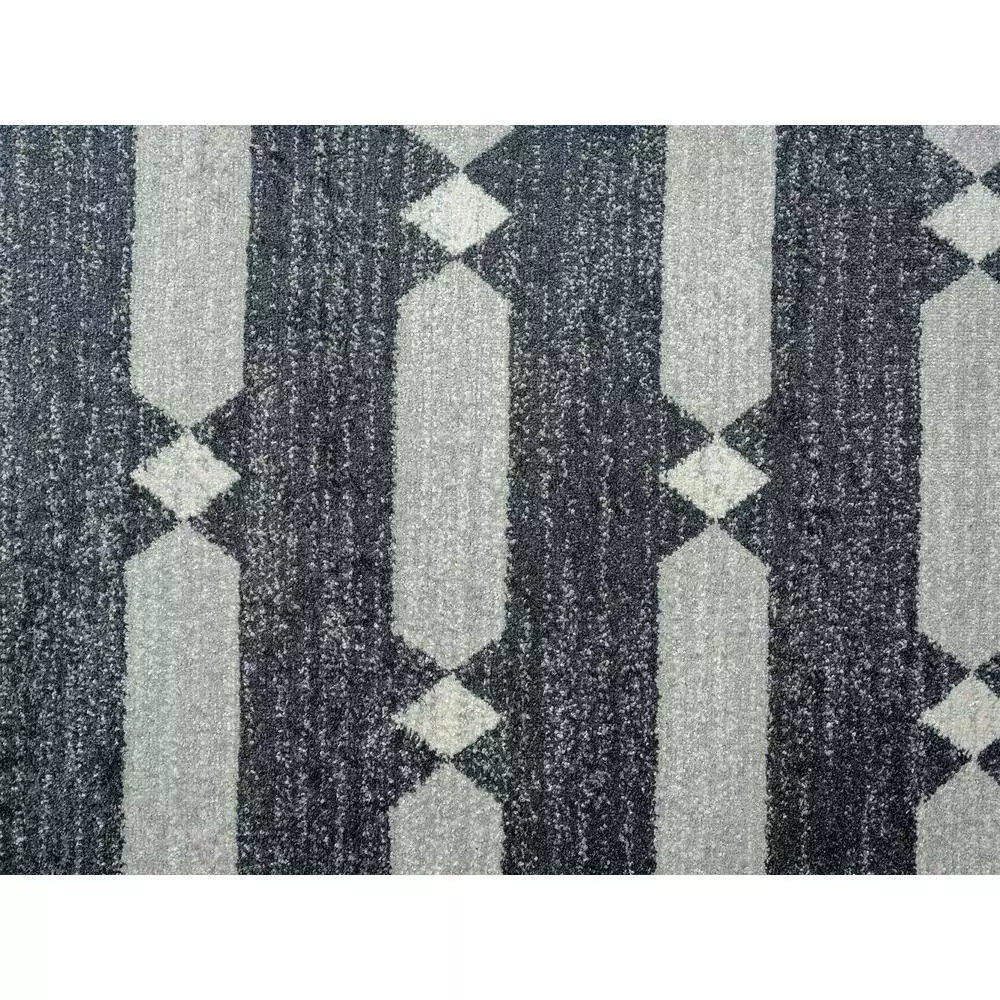 Tulum Grey 5.3 ft. x 7.6 ft. Abstract Polypropylene Area Rug by Abani 7 Tulum Grey 5.3 ft. x 7.6 ft. Abstract Polypropylene Area Rug by Abani - Image 5