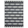 Tulum Grey 5.3 ft. x 7.6 ft. Abstract Polypropylene Area Rug by Abani -Abani Sales grey abani area rugs tul150b 5 64 1000