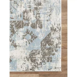 Urbana Grey 3 ft. x 5 ft. Distressed Polypropylene Area Rug by Abani -Abani Sales grey abani area rugs urb130a 3 40 1000
