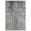 Venus Grey 6 ft. x 9 ft. Abstract Polypropylene Area Rug by Abani -Abani Sales grey abani area rugs vns140a 6 64 1000
