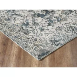 Vista Grey 5.3 ft. x 7.6 ft. Abstract Polyester Area Rug by Abani -Abani Sales grey abani area rugs vst120a 5 1f 1000