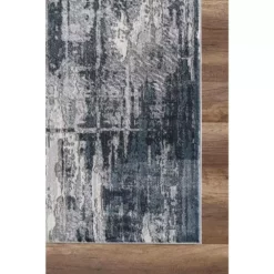 Vista Grey 7.9 ft. x 10.2 ft. Abstract Polyester Area Rug by Abani -Abani Sales grey abani area rugs vst130b 8 40 1000