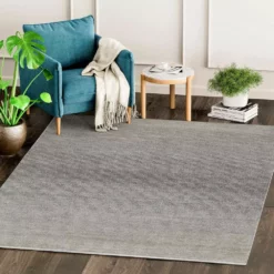 Vista Grey 4 ft. x 6 ft. Abstract Polyester Area Rug by Abani -Abani Sales grey abani area rugs vst150a 4 31 1000