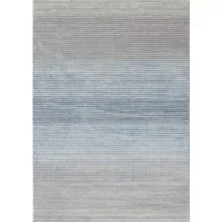 Vista Grey 4 ft. x 6 ft. Abstract Polyester Area Rug by Abani