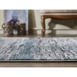 Vista Grey 2 ft. x 8 ft. Abstract Polyester Area Rug by Abani -Abani Sales grey abani area rugs vst170a 28 1f 1000