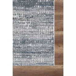 Vista Grey 2 ft. x 8 ft. Abstract Polyester Area Rug by Abani -Abani Sales grey abani area rugs vst170a 28 40 1000