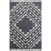 Willow Grey 7 ft. 9 in. x 10 ft. 2 in. Shag Polypropylene Area Rug by Abani