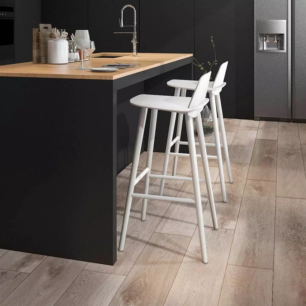 Aubrey Groveland Gray 9 in. W x 60 in. Click Lock Rigid Core Luxury Vinyl Plank Flooring (22.44 sq. ft./case) by A&A Surfaces 9 Aubrey Groveland Gray 9 in. W x 60 in. Click Lock Rigid Core Luxury Vinyl Plank Flooring (22.44 sq. ft./case) by A&A Surfaces - Image 7
