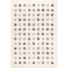 Casa Ivory 6 ft. x 9 ft. Polka Dot Polypropylene Area Rug by Abani -Abani Sales ivory abani area rugs cas130a 6 64 1000