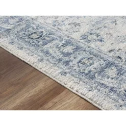 Troy Ivory 5.3 ft. x 7.6 ft. Oriental Polypropylene Area Rug by Abani -Abani Sales ivory abani area rugs try130a 5 c3 1000