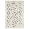 Willow Ivory 5 ft. 3 ft. x 7 ft. 6 in. Moroccan Polypropylene Area Rug by Abani 2 Willow Ivory 5 ft. 3 ft. x 7 ft. 6 in. Moroccan Polypropylene Area Rug by Abani -Abani Sales ivory abani area rugs wil130a 5 64 1000