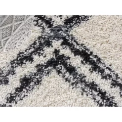 Willow Ivory 6 ft. x 9 ft. Shag Polypropylene Area Rug by Abani -Abani Sales ivory abani area rugs wil150a 6 4f 1000