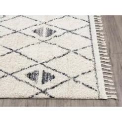 Willow Ivory 7 ft. 9 in. x 10 ft. 2 in. Shag Polypropylene Area Rug by Abani 11 Willow Ivory 7 ft. 9 in. x 10 ft. 2 in. Shag Polypropylene Area Rug by Abani -Abani Sales ivory abani area rugs wil160a 8 40 1000