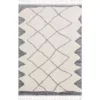Willow Ivory 7 ft. 9 in. x 10 ft. 2 in. Shag Polypropylene Area Rug by Abani -Abani Sales ivory abani area rugs wil170a 8 64 1000