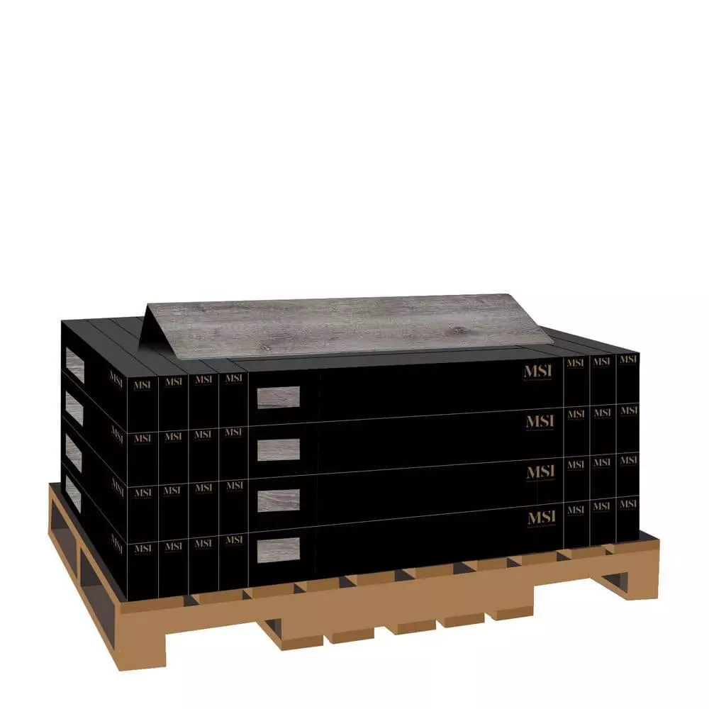 Aubrey LowCountry Timber 9 in. W x 60 in. Rigid Core Click Lock Luxury Vinyl Plank Flooring (1166.88 sq. ft./pallet) by A&A Surfaces 7 Aubrey LowCountry Timber 9 in. W x 60 in. Rigid Core Click Lock Luxury Vinyl Plank Flooring (1166.88 sq. ft./pallet) by A&A Surfaces - Image 5