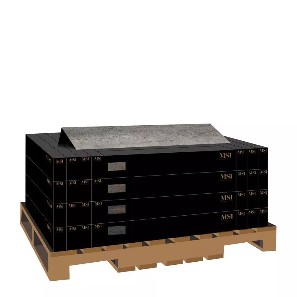 Lowcountry Weathered Oyster 7 in. x 48 in. Glue Down Luxury Vinyl Plank Flooring (39.52 sq. ft./case) by A&A Surfaces 9 Lowcountry Weathered Oyster 7 in. x 48 in. Glue Down Luxury Vinyl Plank Flooring (39.52 sq. ft./case) by A&A Surfaces - Image 7