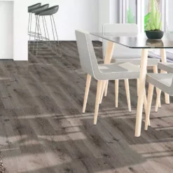 Montage Grey 0.75 in. Thick x 2.33 in. Wide x 94 in. Length Luxury Vinyl Overlapping Stair Nose Molding by A&A Surfaces -Abani Sales montage grey a a surfaces vinyl trim vtthdmontag osn 76 1000