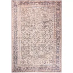 Paloma Multi 2 ft. x 5 ft. Oriental Polyester Area Rug by Abani