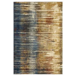 Sedona Multi 7 ft. 9 in. x 10 ft. 2 in. Abstract Polypropylene Area Rug by Abani