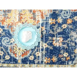 Casa Multi 6 ft. x 9 ft. Oriental Polypropylene Area Rug by Abani -Abani Sales multi colored abani area rugs cas320a 6 1f 1000