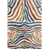 Hampton Multi 4 ft. x 6 ft. Abstract Polypropylene Area Rug by Abani 1 Hampton Multi 4 ft. x 6 ft. Abstract Polypropylene Area Rug by Abani -Abani Sales multi colored abani area rugs ham200a 4 64 1000