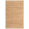 Jute Natural 7.9 ft. x 10.2 ft. Geometric Jute Area Rug by Abani