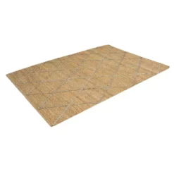 Jute Natural 5.3 ft. x 7.6 ft. Abstract Jute Area Rug by Abani -Abani Sales natural abani area rugs jut150a 5 4f 1000