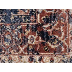 Babylon Navy 4 ft. x 6 ft. Oriental Polypropylene Area Rug by Abani -Abani Sales navy abani area rugs byl100a 4 c3 1000