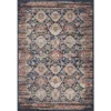 Babylon Navy 5 ft. 3 in. x 7 ft. 6 in. Oriental Polypropylene Area Rug by Abani -Abani Sales navy abani area rugs byl140a 5 64 1000