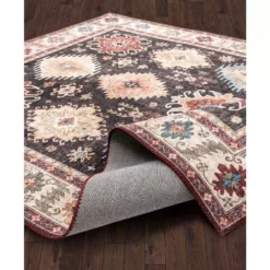 Paloma Navy 2 ft. x 10 ft. Oriental Polyester Area Rug by Abani -Abani Sales navy abani area rugs pal260a 29 c3 1000